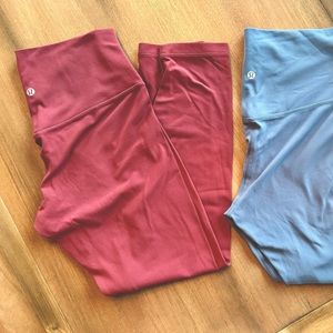 Lululemon Align 25” leggings size 8